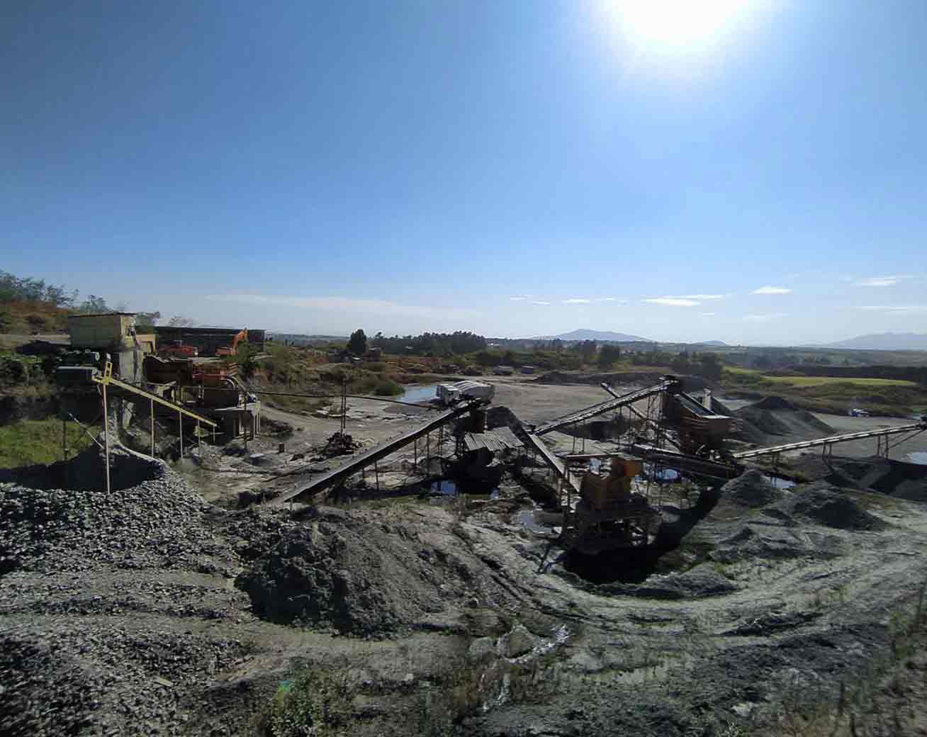 250TPH Granite Crushing production line in Ethiopia